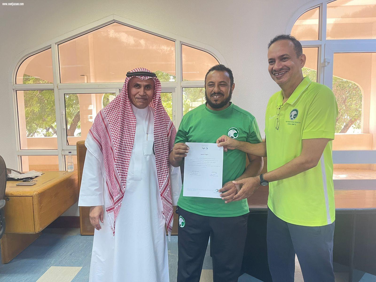اختتام دورة الرخصة التدريبية الآسيوية لمدربي كرة القدم بجازان