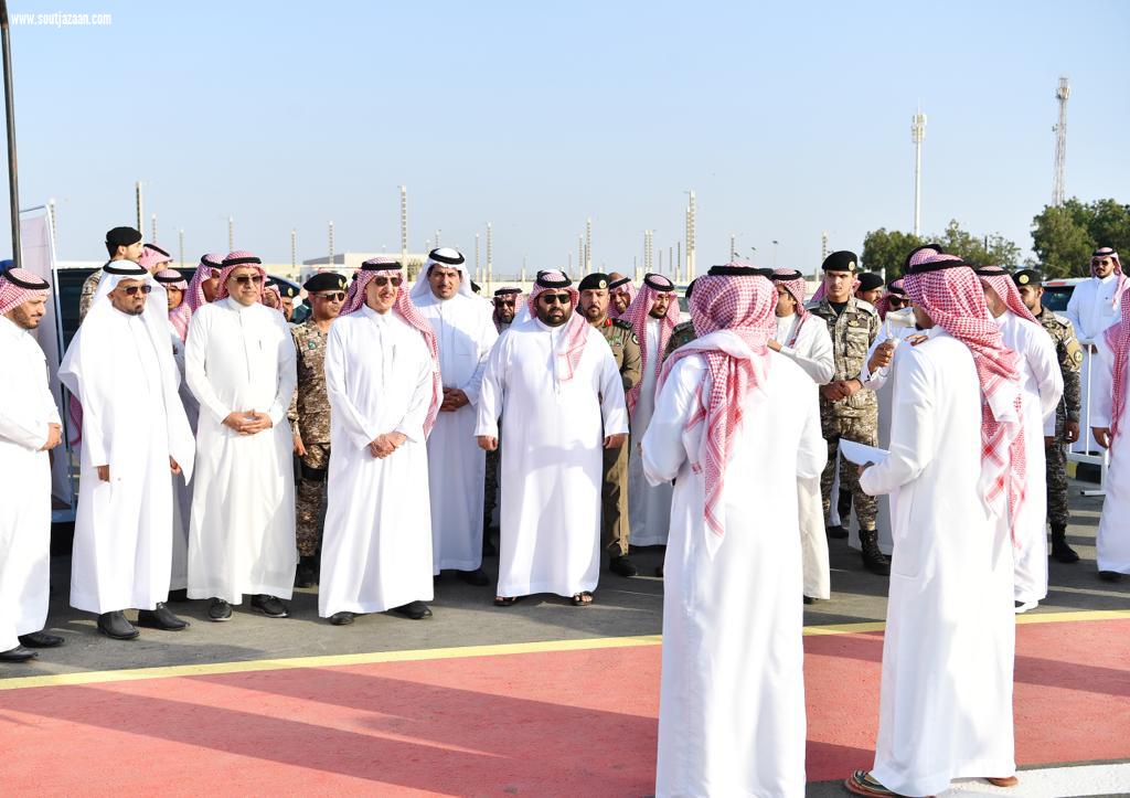 سمو أمير جازان يرعى حفل انطلاق مهرجان شتاء مدينة جيزان للصناعات الأساسية والتحويلية