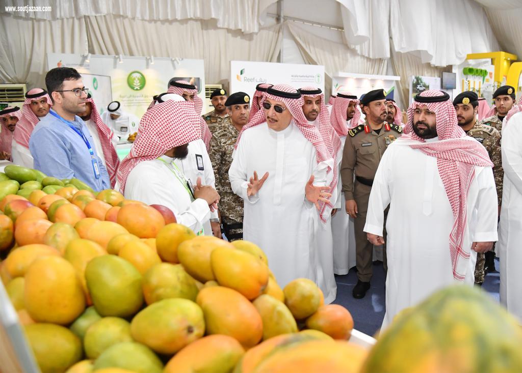 سمو أمير منطقة جازان يطلق فعاليات مهرجان المانجو والفواكه الاستوائية