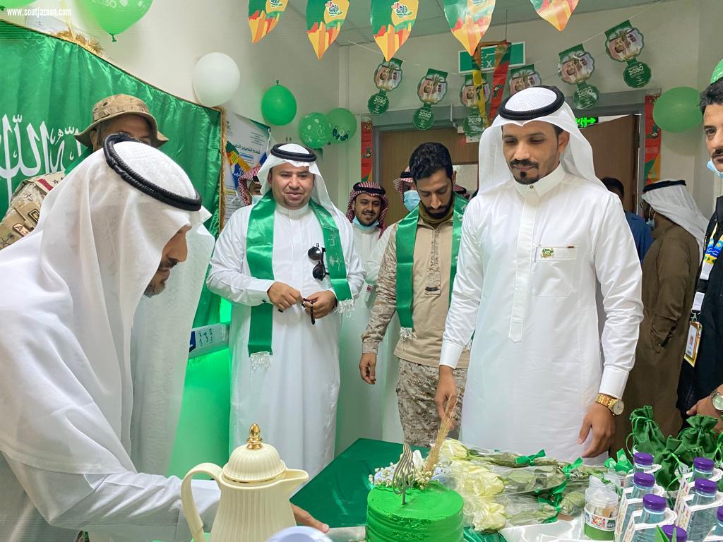 مستشفى العارضة العام يحتفل باليوم الوطني 92