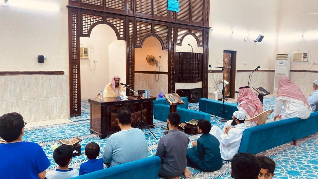 مناشط إدارة مساجد أبو عريش الدعوية تتجاوز ١٠٠ منشط خلال شهر أبريل 