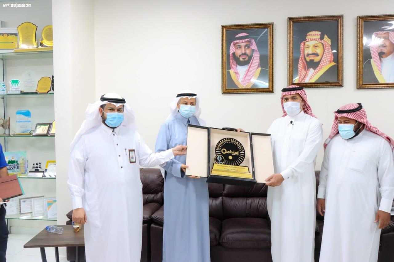 رئيس لجنة تنمية أبوعريش يستقبل رئيس وأعضاء استدامة