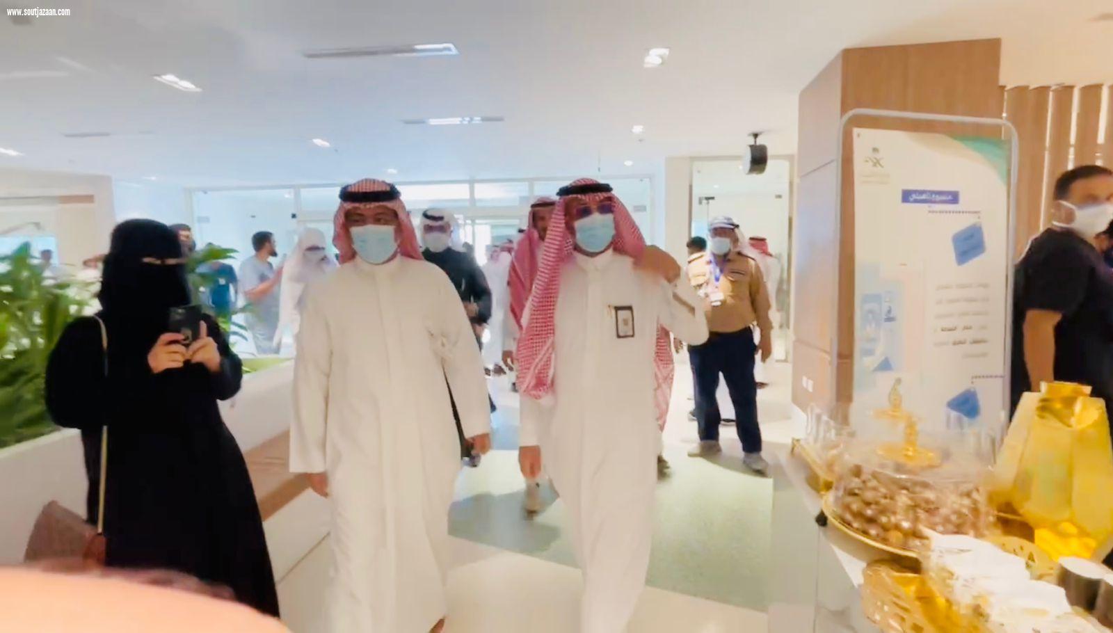 مساعد مدير عام صحة جازان يدشن عددا من المبادرات بمستشفى بيش العام