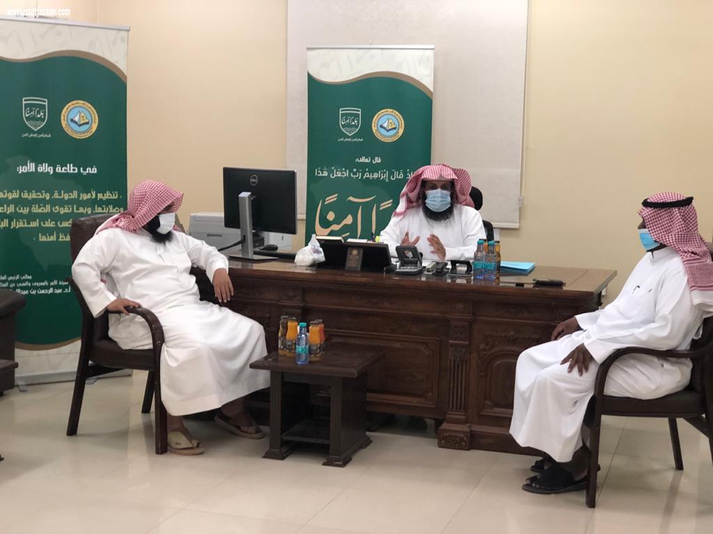 مدير هيئة الحدود الشمالية يقوم بجولة تفقدية على هيئة رفحاء  