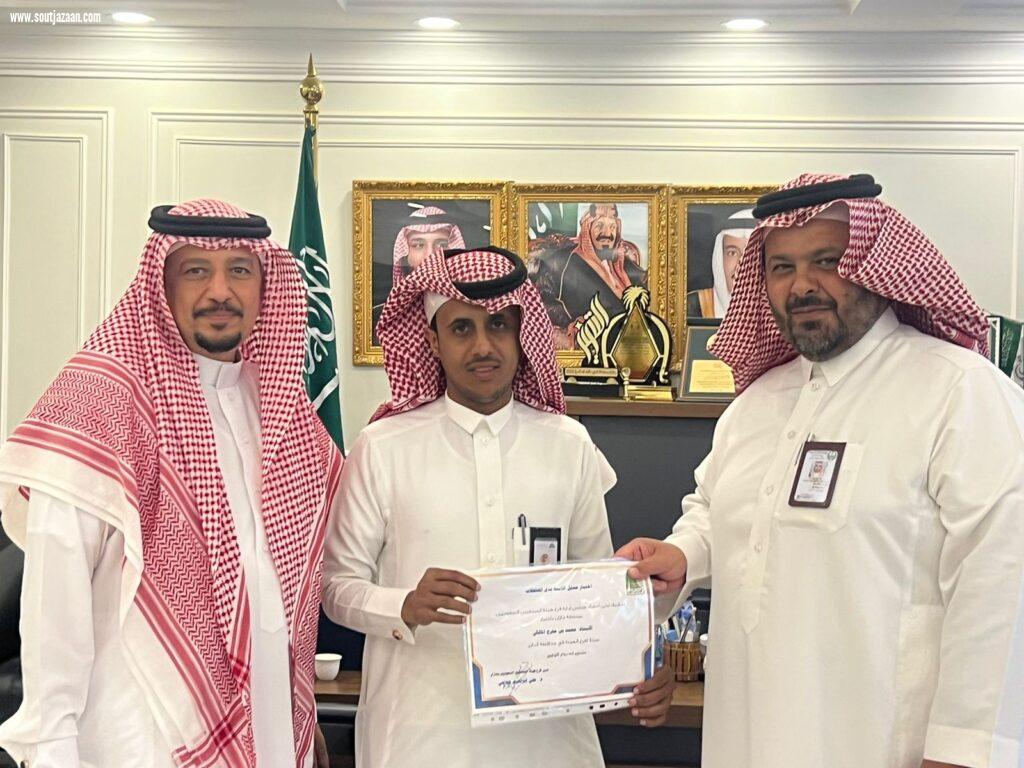 محافظ الداير  يستقبل مدير فرع هيئة الصحفيين السعوديين بجازان