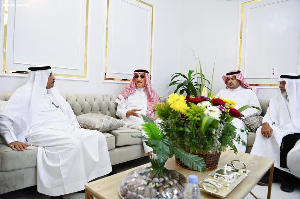 سمو أمير منطقة جازان يزور عدداً من مشايخ محافظة صبيا