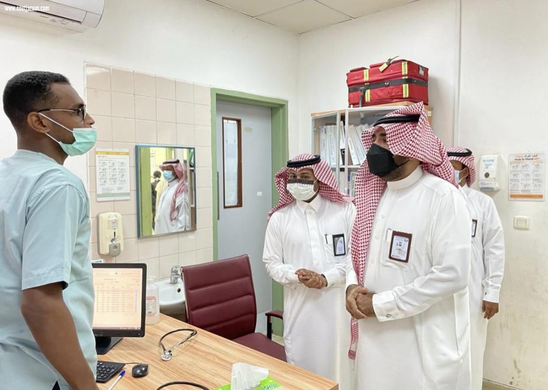 الشهراني يتفقد مستشفى العيدابي العام