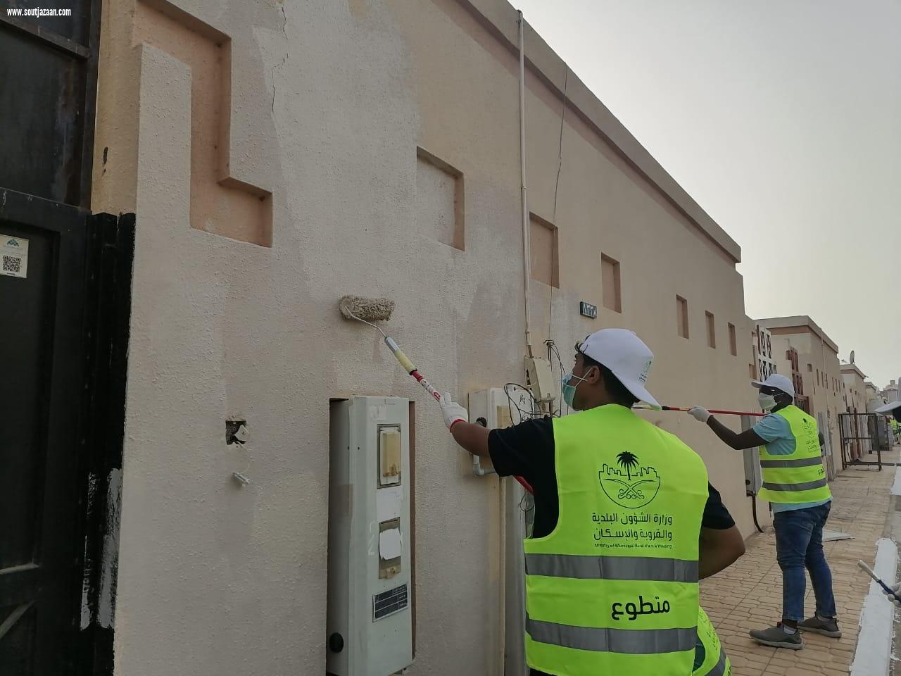 300 متطوع ومتطوعة بمكتب وزارة الرياضة بجازان يشاركون في مبادرة عمار السعودية