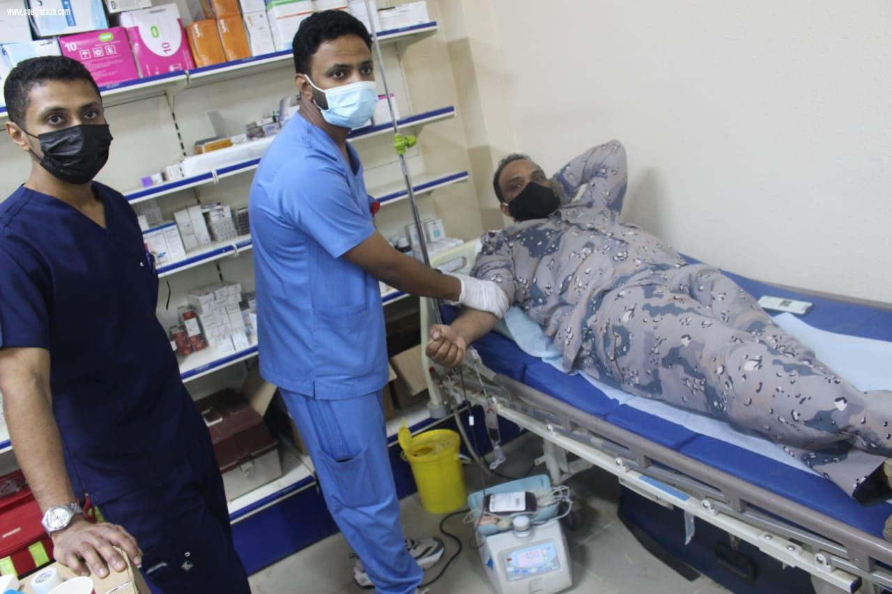 مستشفى الطوال العام ينفذ حملة التبرع بالدم بقيادة قطاع حرس الحدود