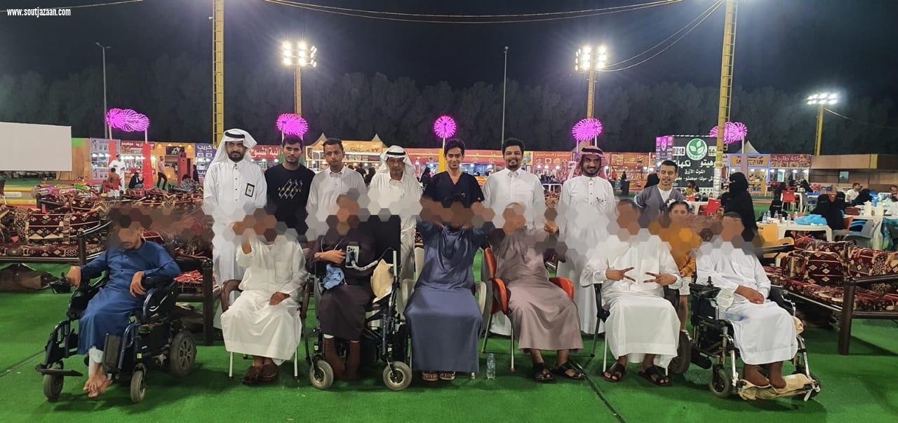 مركز التأهيل الشامل بجازان يشارك في فعاليات المهرجان الشتوي بأبي عريش