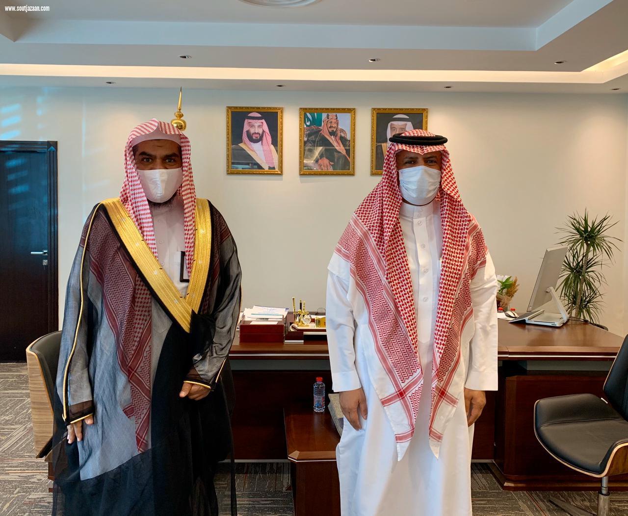 مدير عام فرع الرئاسة العامة لهيئة الأمر بالمعروف بالقصيم يزور مدير عام التعليم بالمنطقة