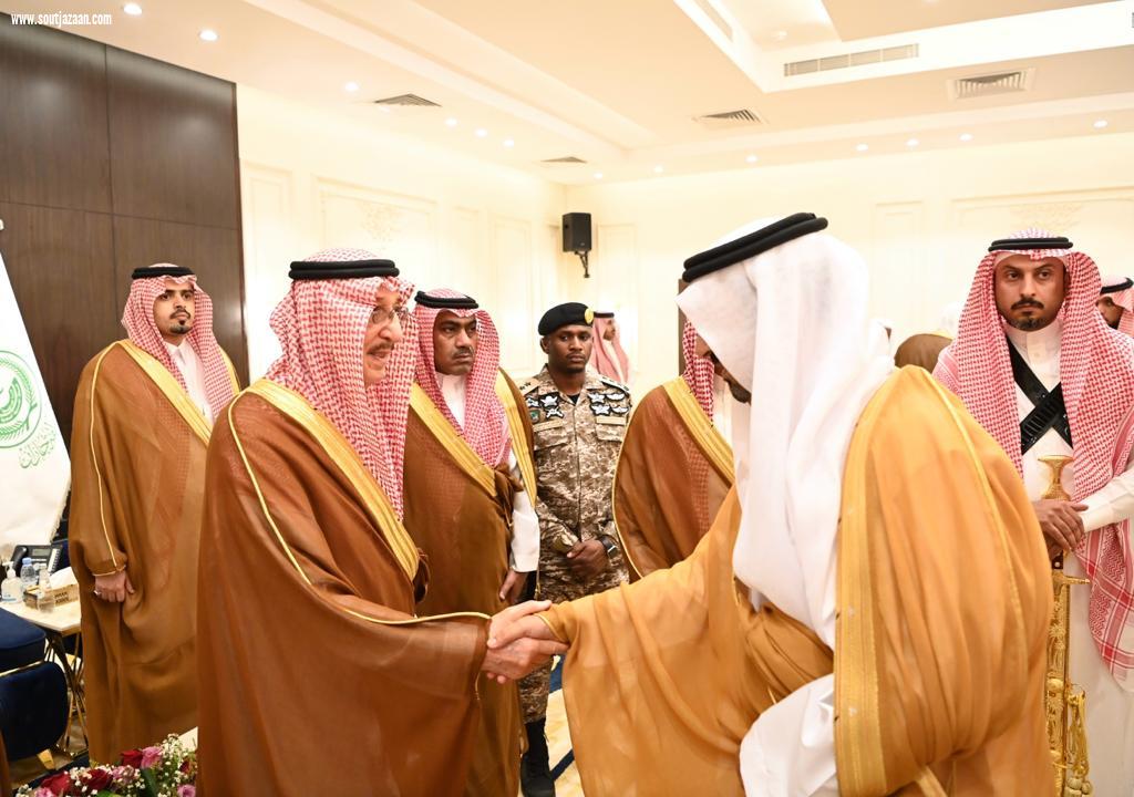 سمو أمير منطقة جازان يستقبل المهنئين بعيد الفطر