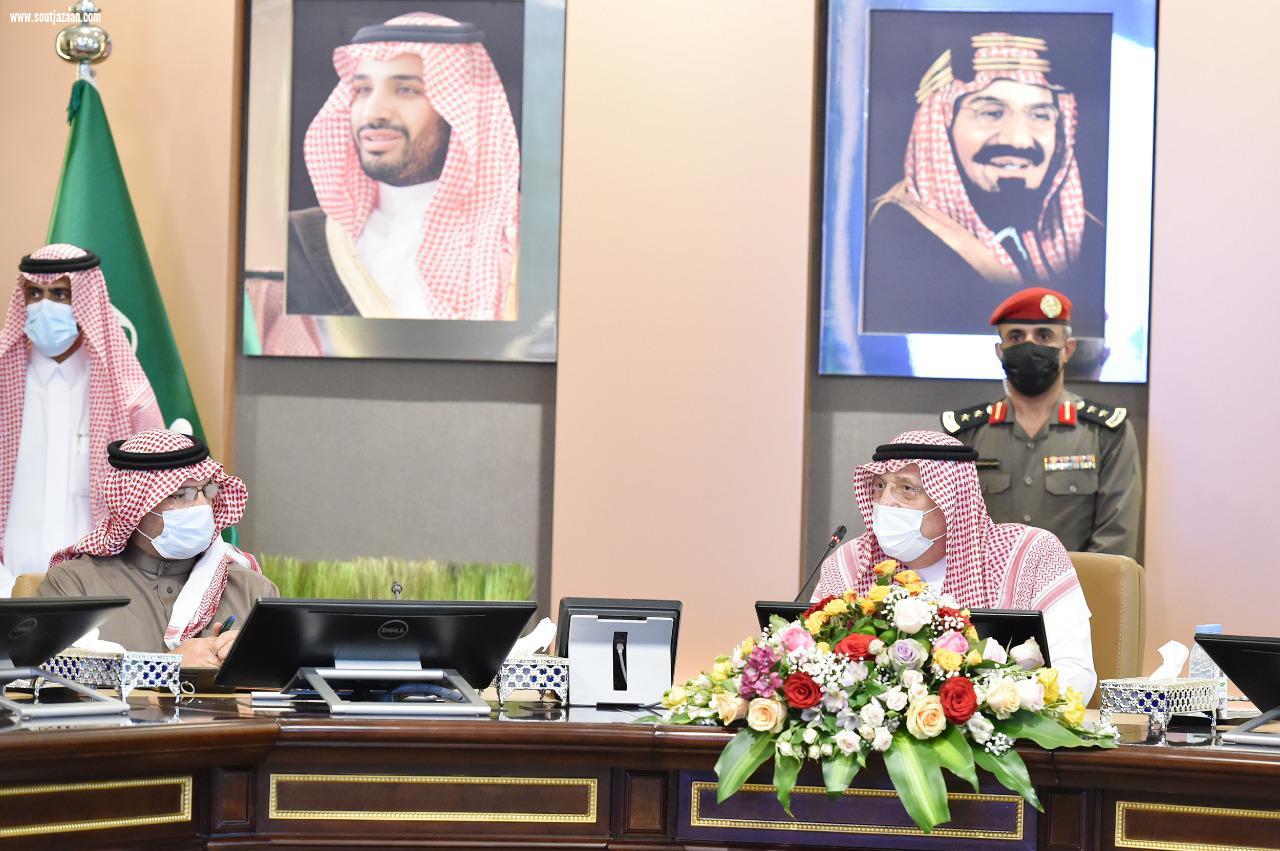 سمو أمير منطقة جازان وسمو أمير منطقة عسير يبحثان احتياجات الأهالي   الخدمية والتنموية
