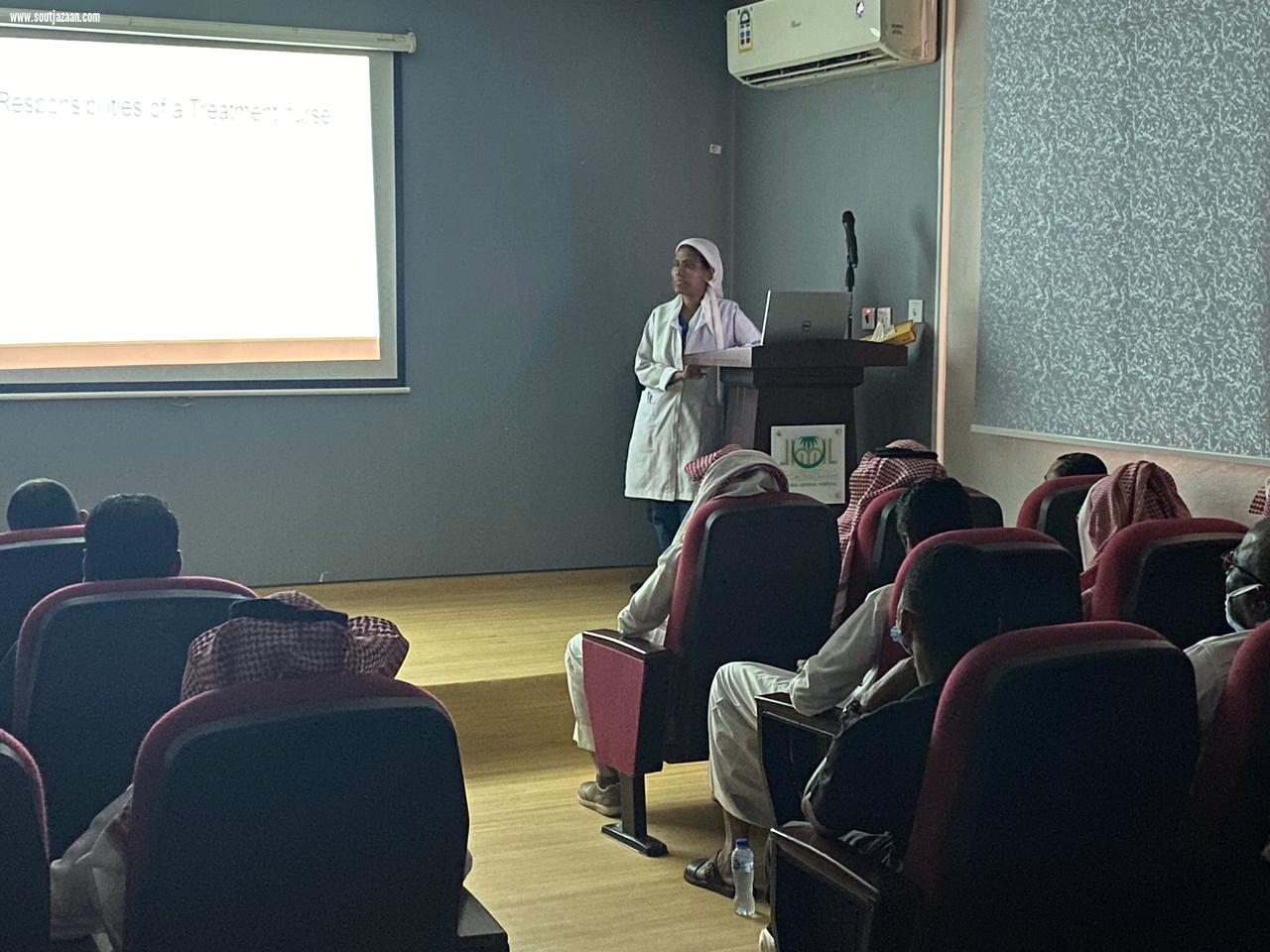 دورة  التعامل مع حالة طارئة بقسم الطوارئ  بمستشفى الطوال العـــام