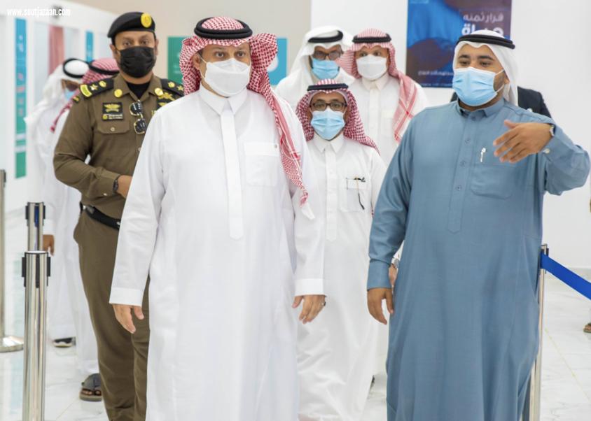 الريثي يدشن مركز لقاحات حضاري المسارحة