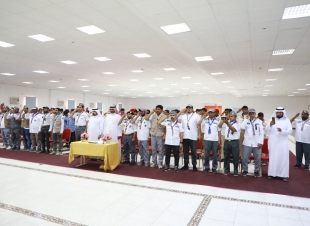 شهدت مشاركة (300) كشاف | ختام دورة عرفاء الطلائع لمرحلتي الفتيان والمتقدم بتعليم جازان