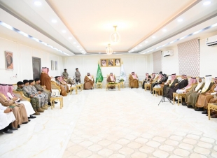 سمو أميرِ منطة جازان يلتقي أهالي محافظة الداير