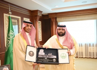 سمو نائب أمير منطقة جازان يستقبل مدير فرع المجاهدين المعين حديثًا