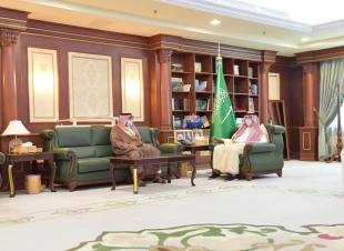 سمو أمير منطقة جازان يستقبل المحافظين المكلفين 