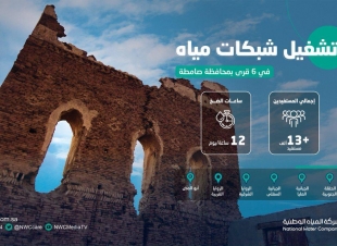تشغيل شبكات المياه في 6 قرى بمحافظة صامطة في جازان