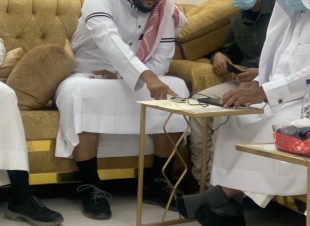 الفرجي يحتفل بعقد قرانه