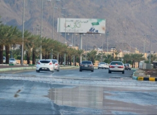 أمطار على محافظة محايل عسير