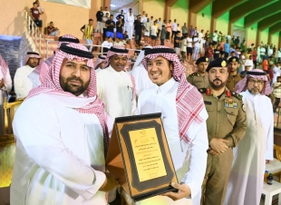سمو نائب أمير منطقة جازان يرعى ختام بطولة كأس رابطة الهواة لكرة القدم