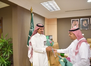 إمارة منطقة جازان تعايد منسوبيها