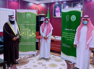 رئيس مركز لينة يطلق حملةربِّ اجعل هذا البلد آمناً