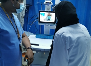 يعد الأول من نوعة على مستوى وزارة الصحة  |  صحة جازان تفعل خدمة إنقاذ حالات السكتة الدماغية الطارئة عن بعد