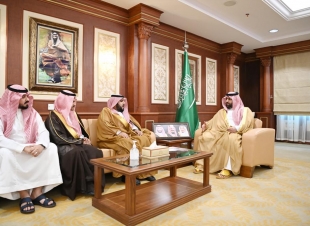 سمو أمير منطقة جازان بالنيابة يستقبل رئيس وأعضاء اللجنة التنسيقية لهيئة المهندسين بالمنطقة