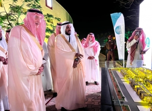 سمو الأمير محمد بن ناصر يدشن مشروع  روابي  السكني بمدينة جيزان