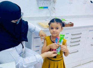 تدشين الأسبوع الخليجي لصحة الفم والأسنان بمستشفى الحُرّث
