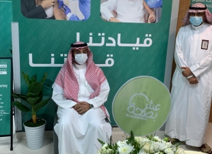 محافظ العارضة يدشن مركز لقاحات كورونا بمستشفى المحافظة العام