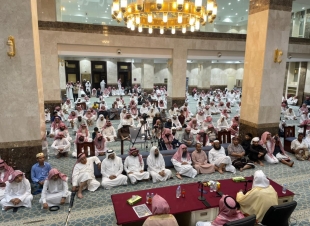 بحضور تجاوز ٤١٣ من منسوبي المساجد وطلاب وطالبات العلم | الشؤون الإسلامية في جازان تقيم الندوة الثالثة من ندوات دور منسوبي المساجد في التوعية بخطر التنظيمات الارهابية