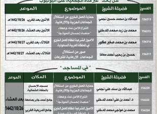 تزامنًا مع بيان أمن الدولة عن ضرورة حماية العمل الخيري بالسعودية دعوة صامطة تحذِّر من استغلال الجماعات الإرهابية أموال التبرعات