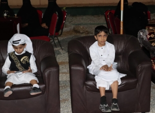 بر المسارحة تتم ورشة عمل ومبادرة  لنجعلها خضراء مع عدد من الجهات الحكومية والتطوعية