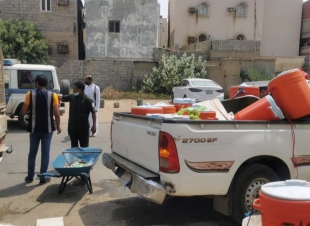 الفرق الرقابية ببلدية صبيا وبمساندة الجهات الأمنية تُصادر 5 بسطات عشوائية لعمالة مخالفة