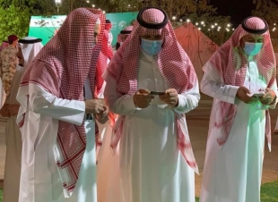 وكيل إمارة منطقة الجوف يزور المركز الميداني التوعوي في مدينة الحجاج بأبو عجرم