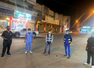 القطاع الصحي الجنوبي يواصل جولاته الميدانية لمتابعة الالتزام بالاجراءات الوقائية