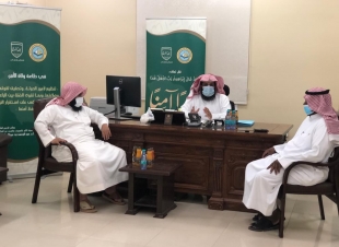مدير هيئة الحدود الشمالية يقوم بجولة تفقدية على هيئة رفحاء  
