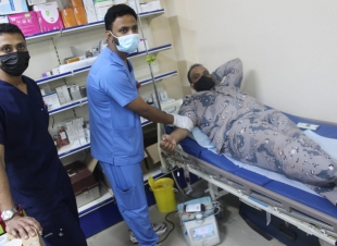 مستشفى الطوال العام ينفذ حملة التبرع بالدم بقيادة قطاع حرس الحدود
